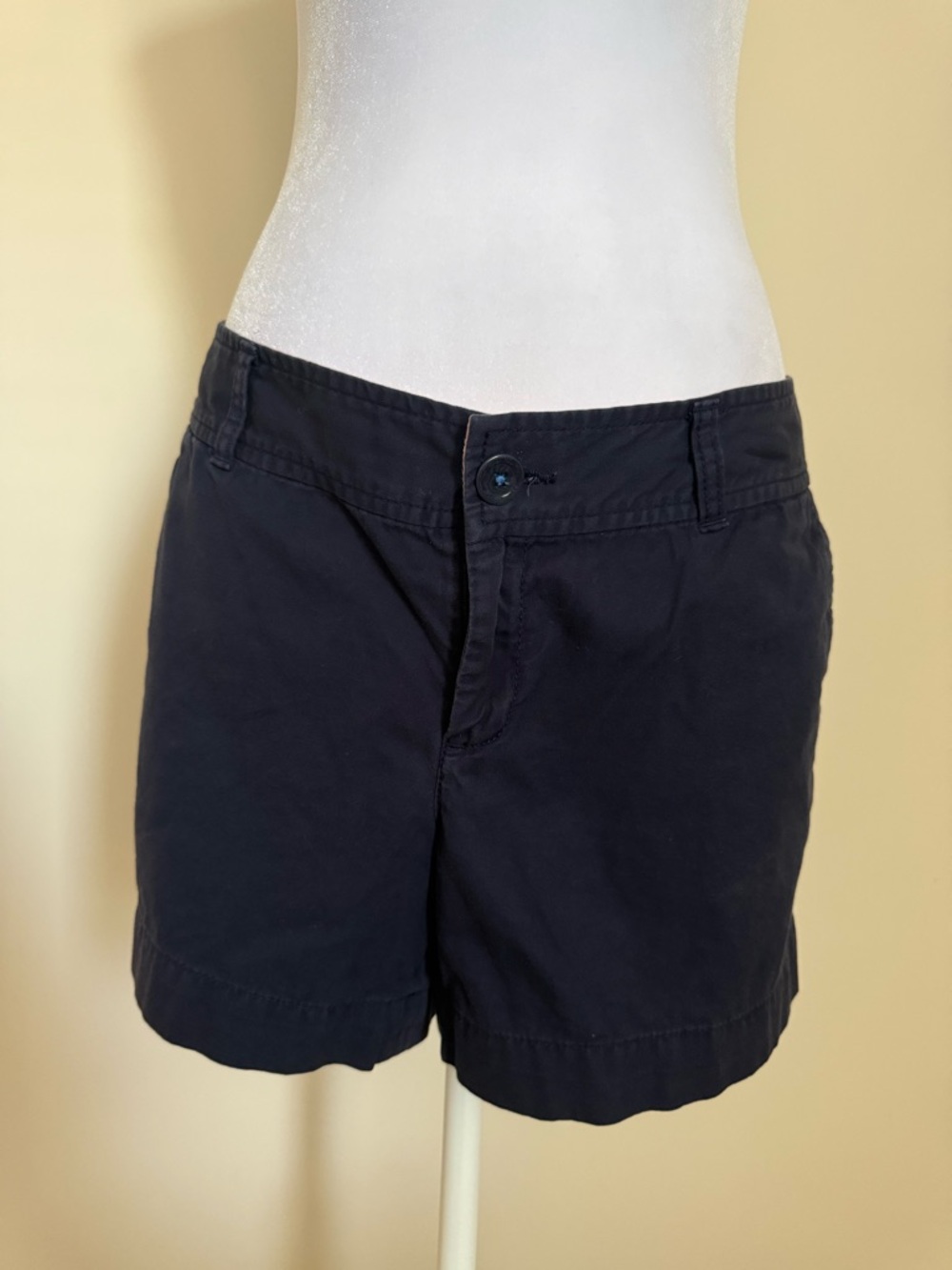 Lilly Pulitzer Navy Cotton Shorts size 12 / 4 inch inseam